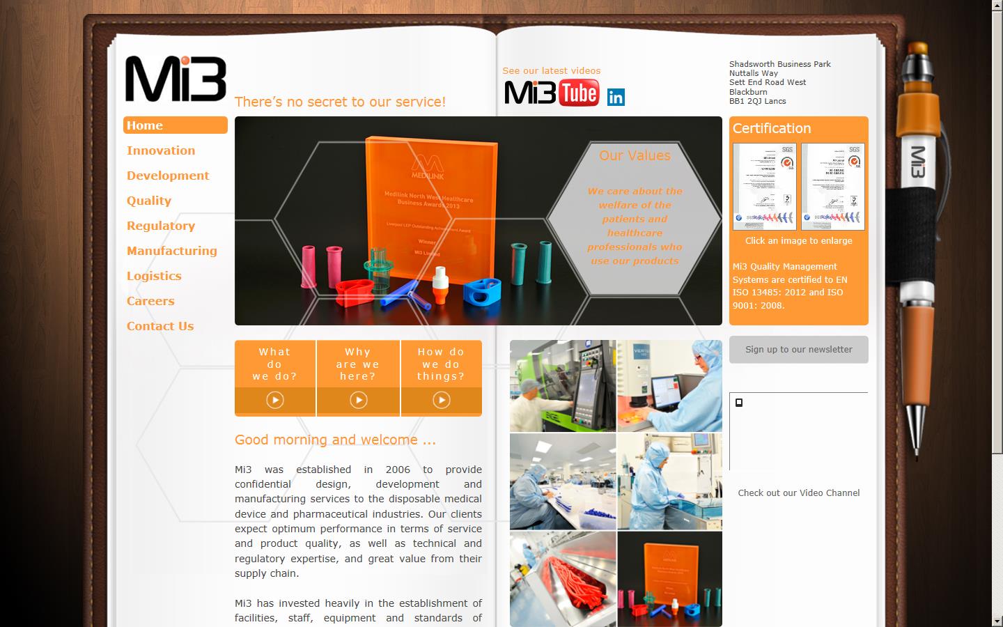 Mi3 ltd Website