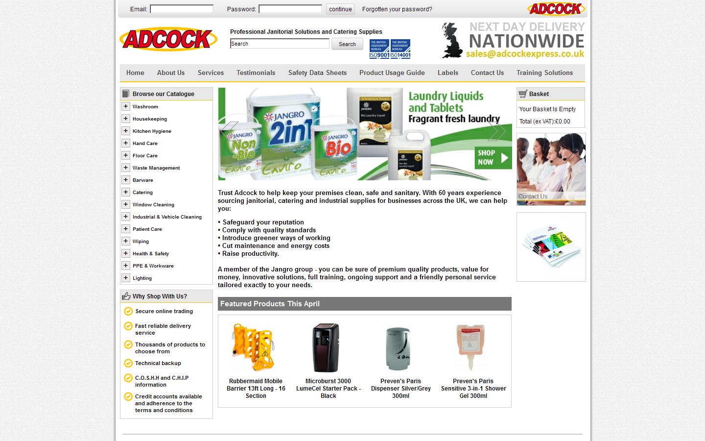 H D Adcocks (Nelson) Ltd Website