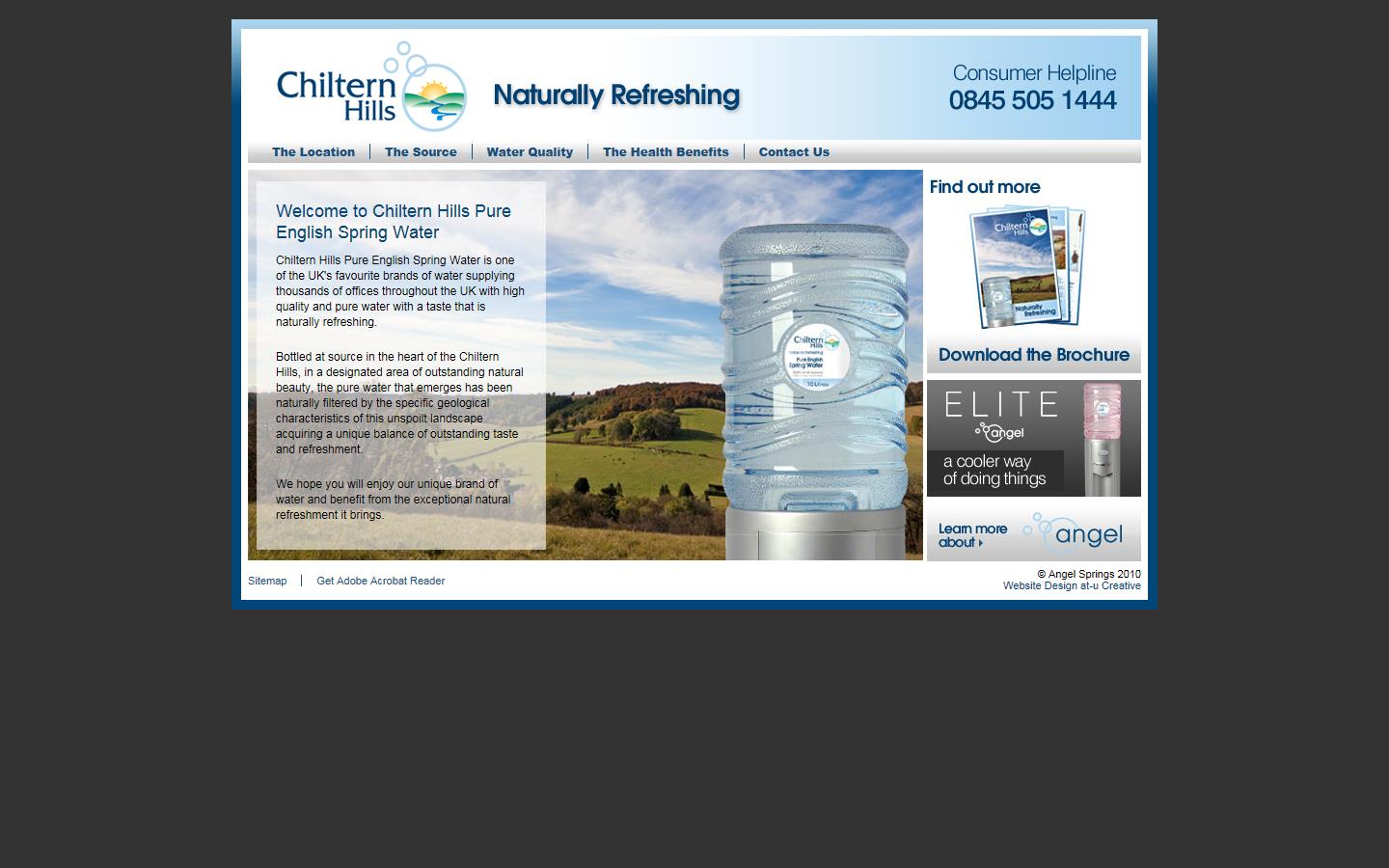 Chiltern Hills Watercoolers Website