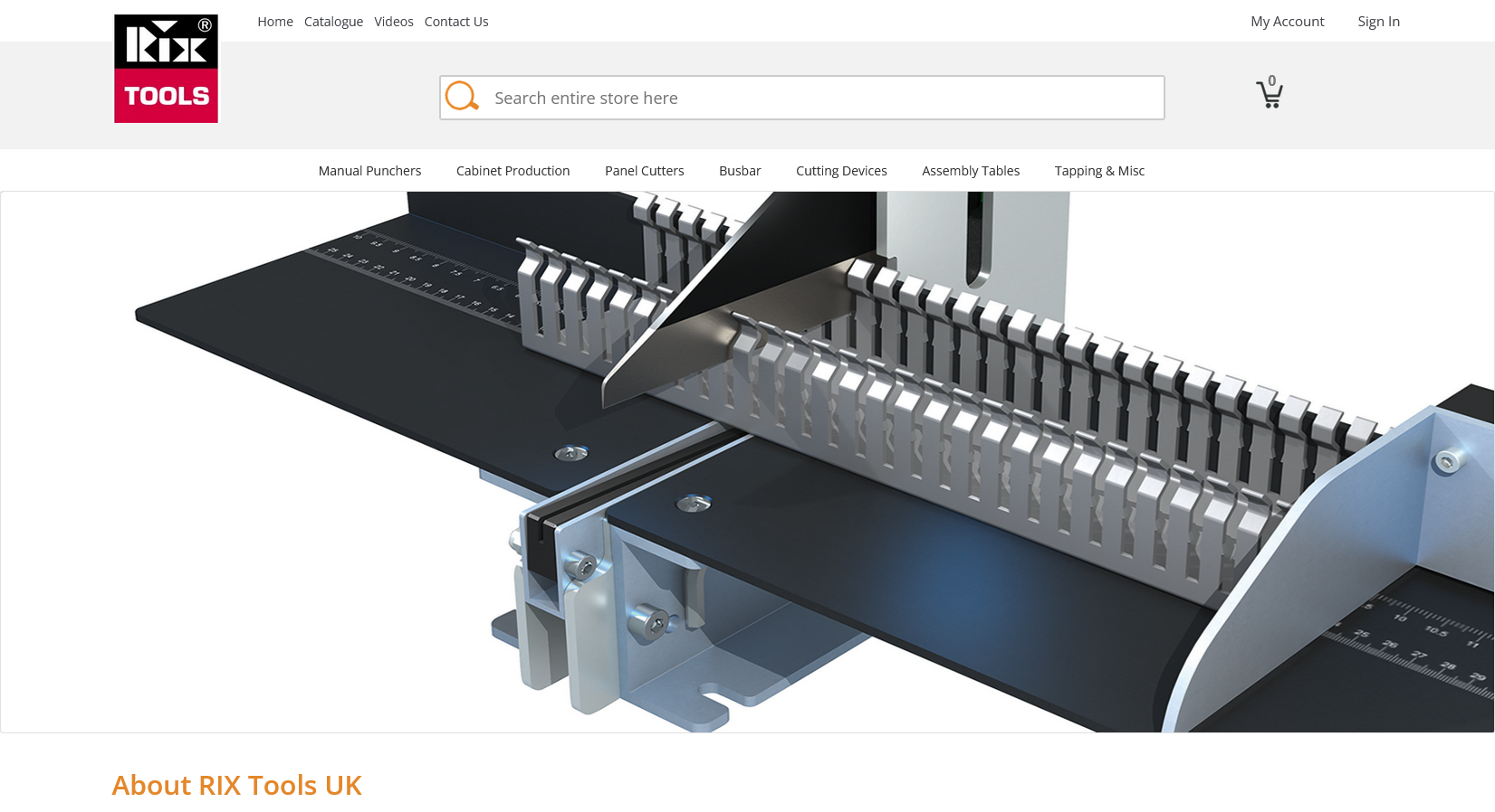 Rix Tools UK Ltd Website