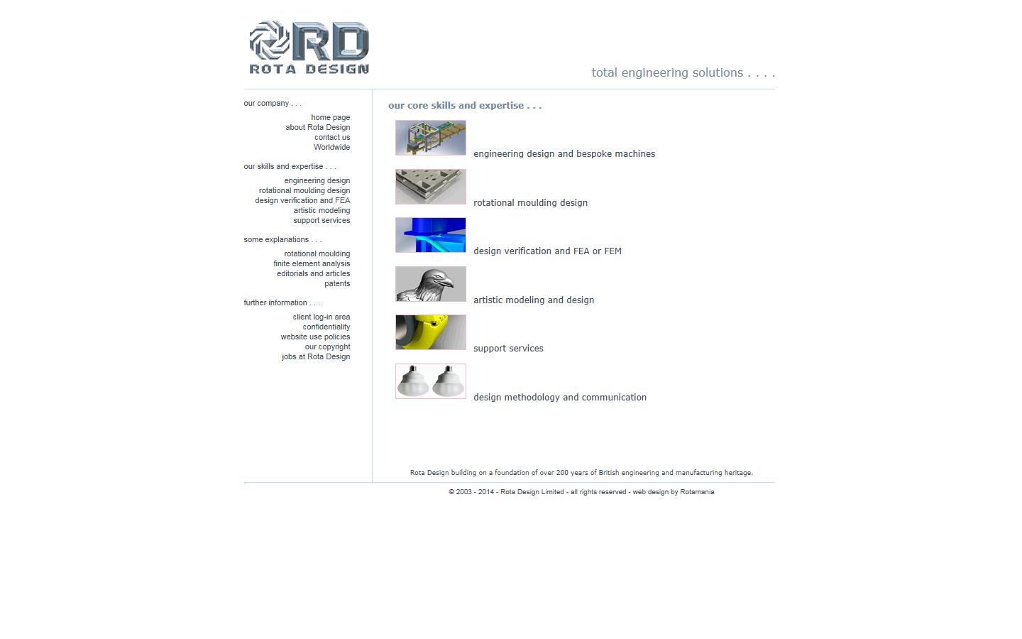 Rota Design Website