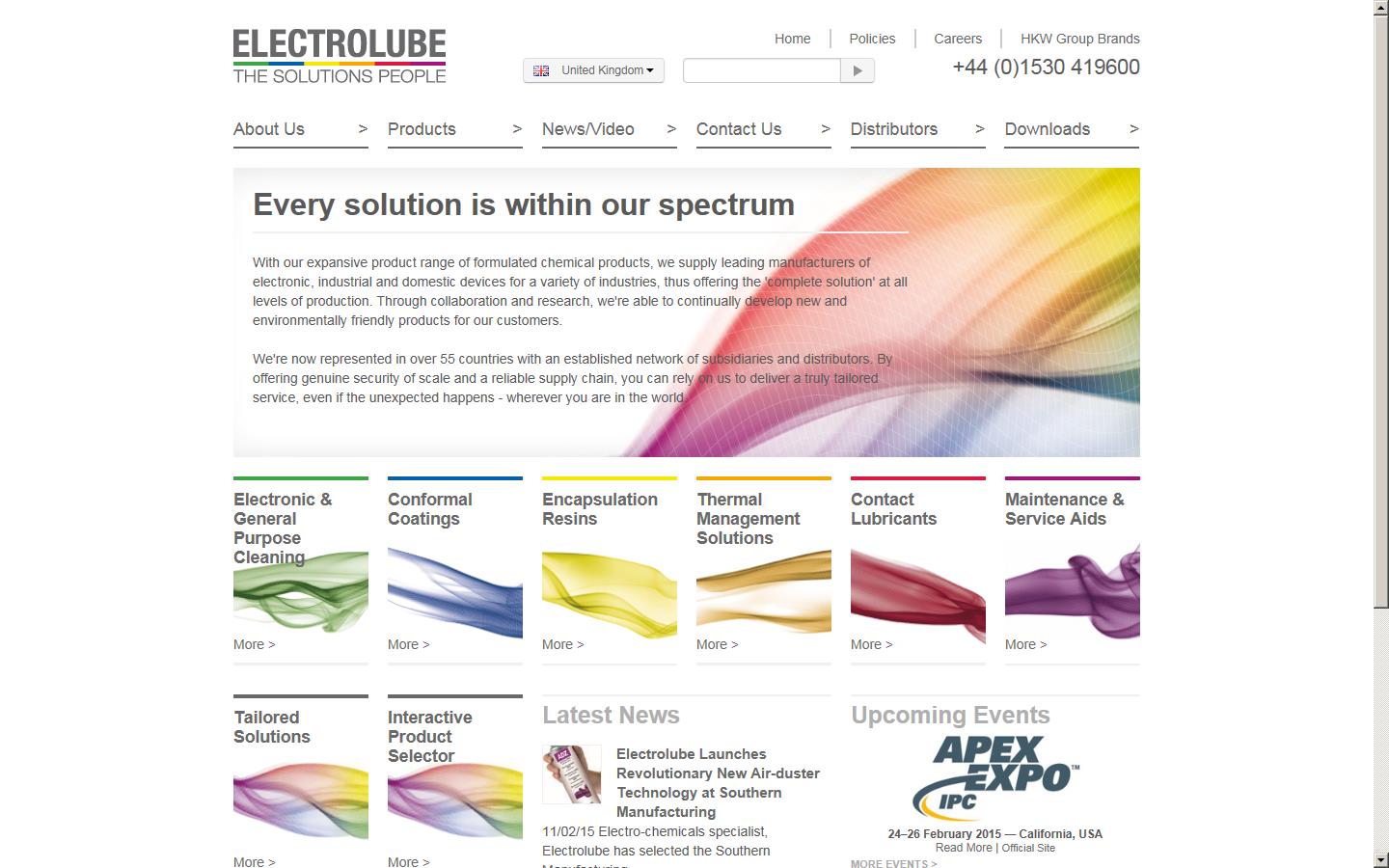 Electrolube Website