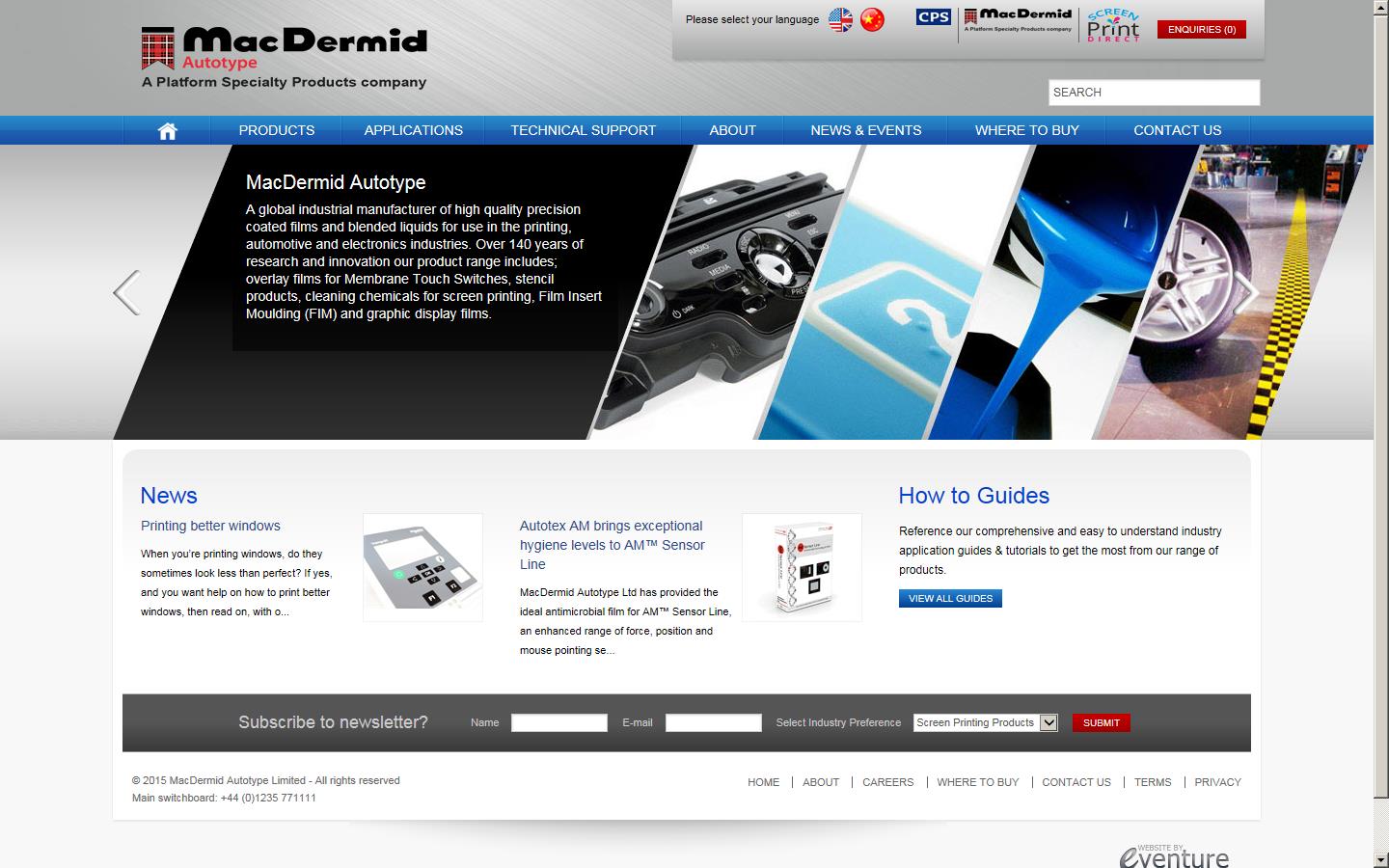 MacDermid Enthone Industrial Solutions  Website