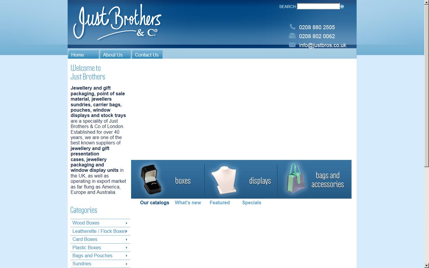 Just Brothers Website