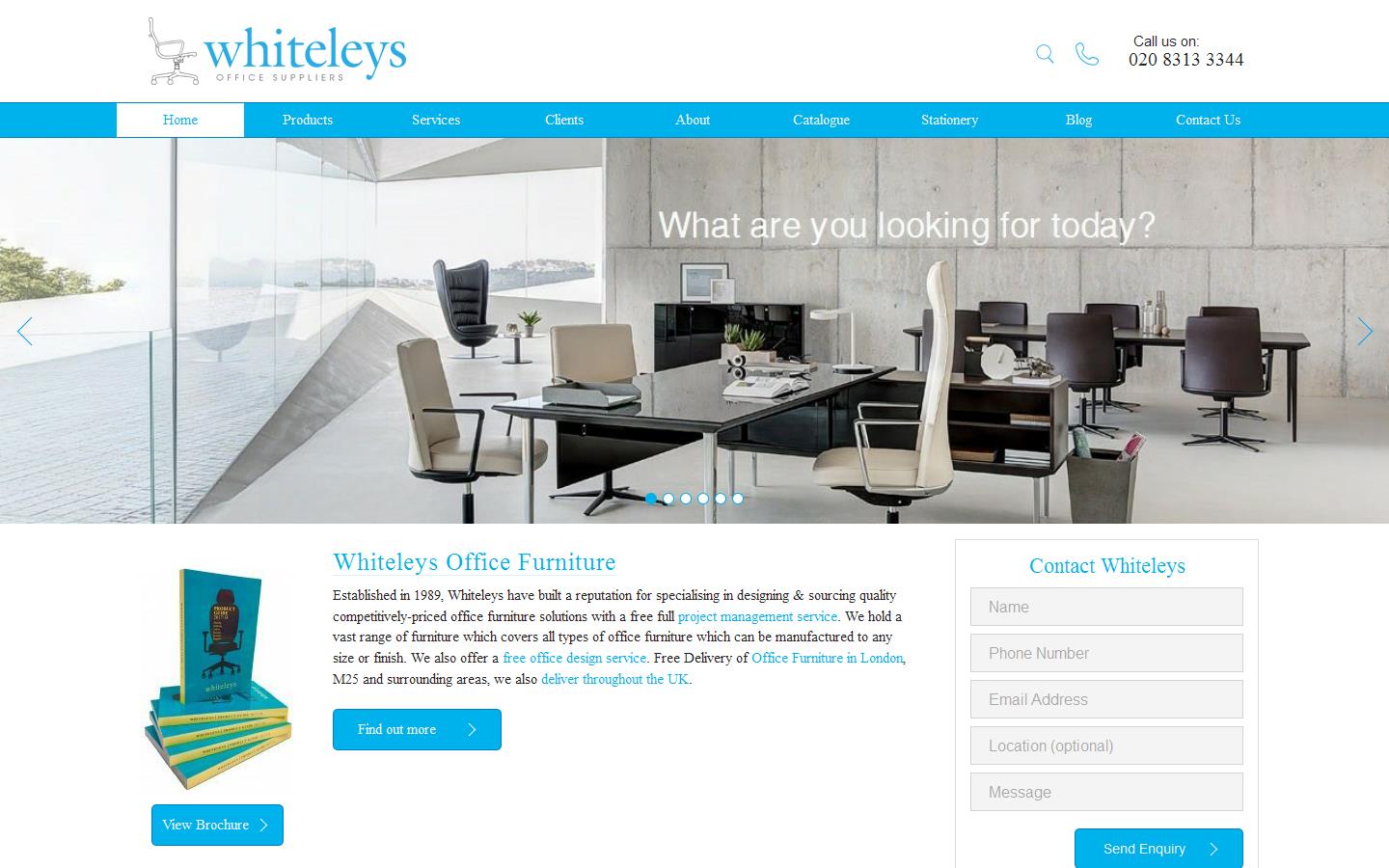 Whiteleys Office Supplies Website