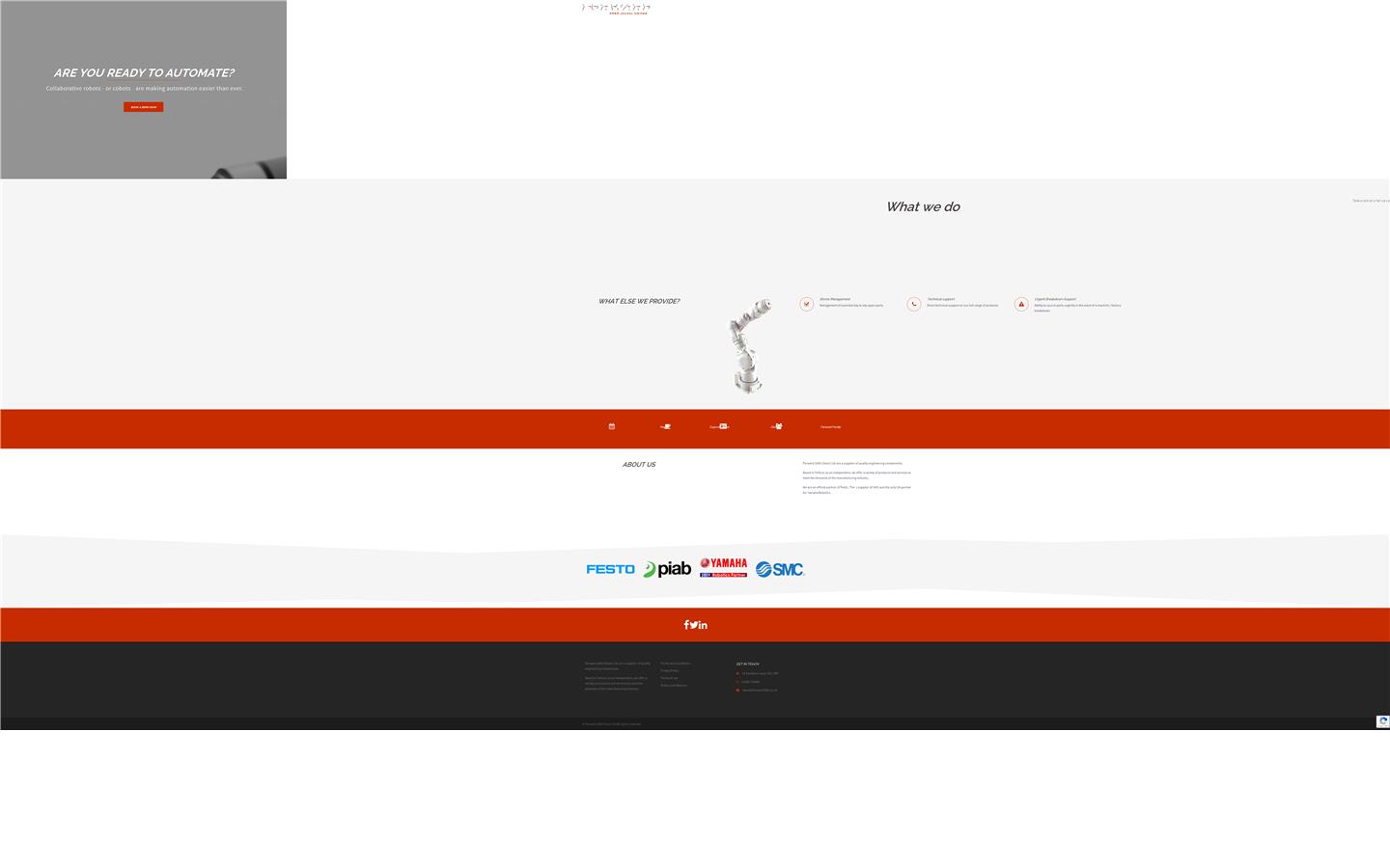 Forward 2000 Ltd Website
