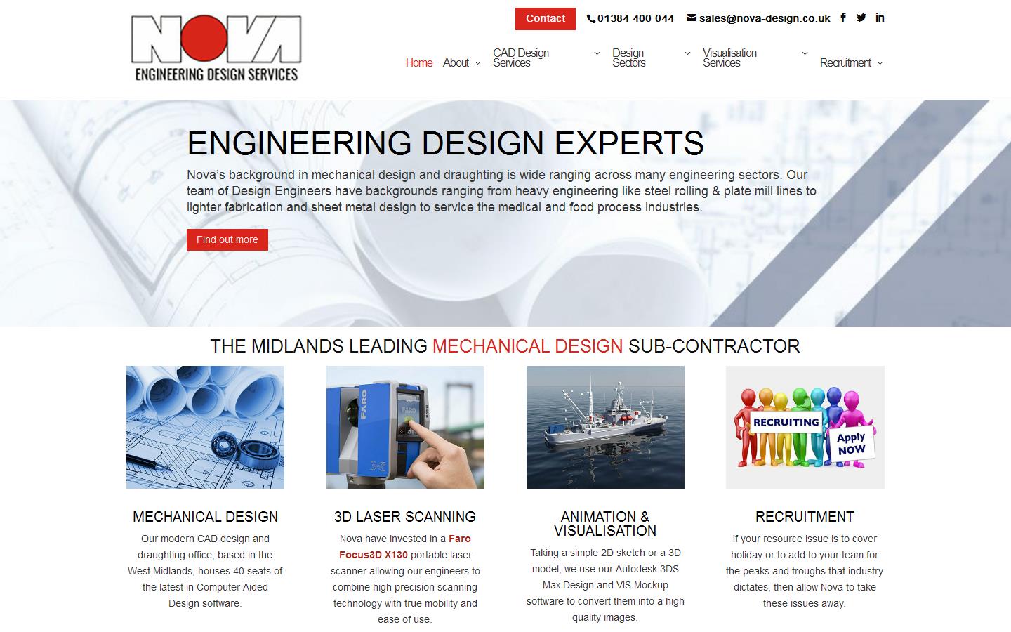 Nova Design Website