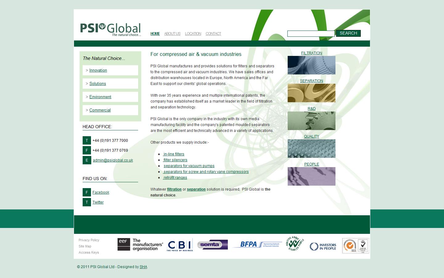 PSI Global Website