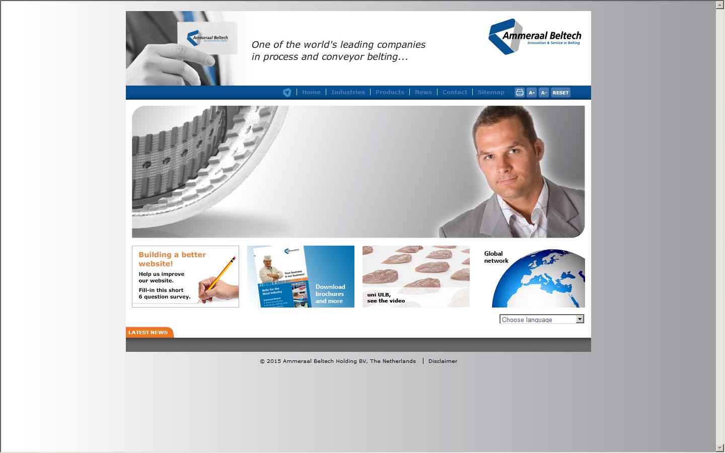 Ammeraal Beltech Website