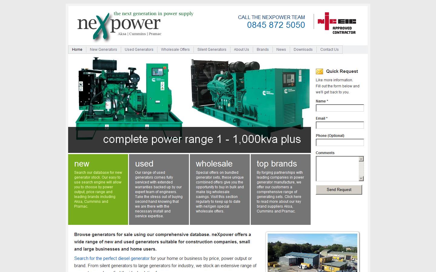 Nexpower Website