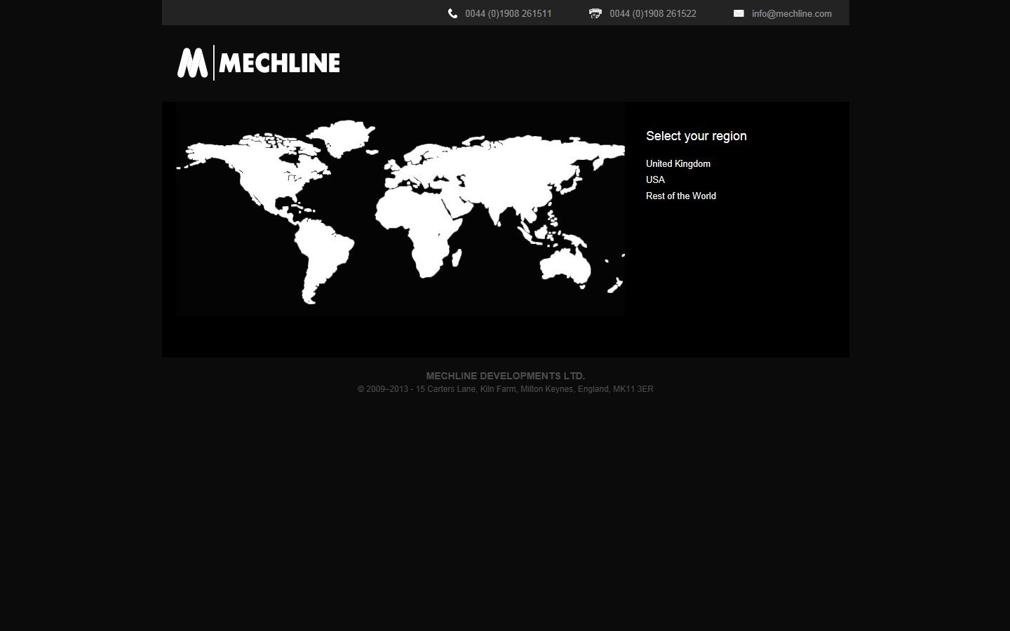 Mechline Developments Ltd Website