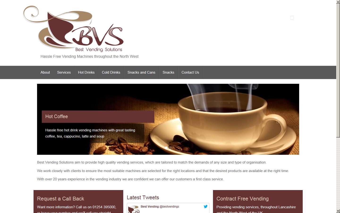 Best Vending Solutions Website