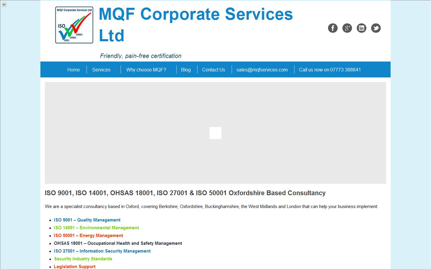 MQF Corporate Services Ltd Website