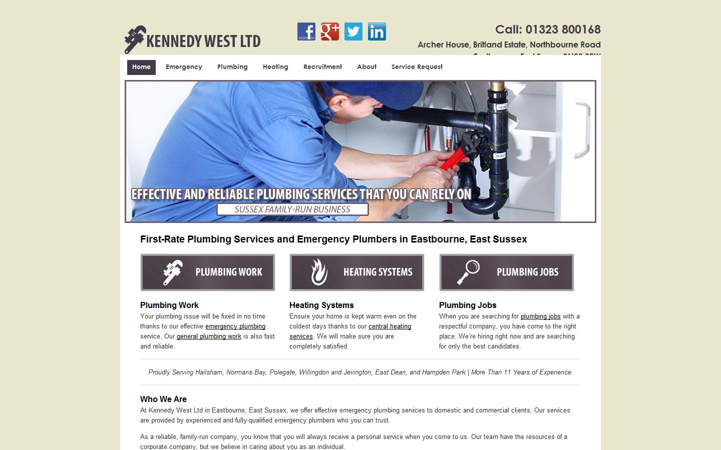 Kennedy West Ltd Website
