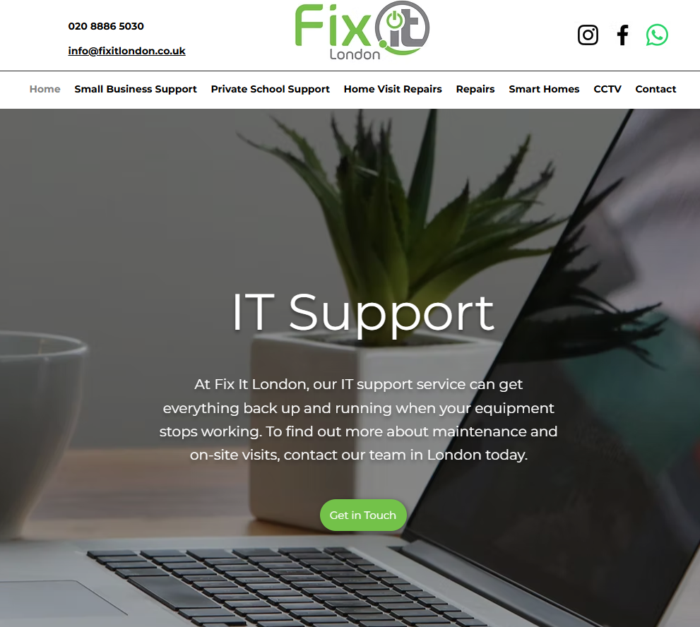 Fix IT London Website