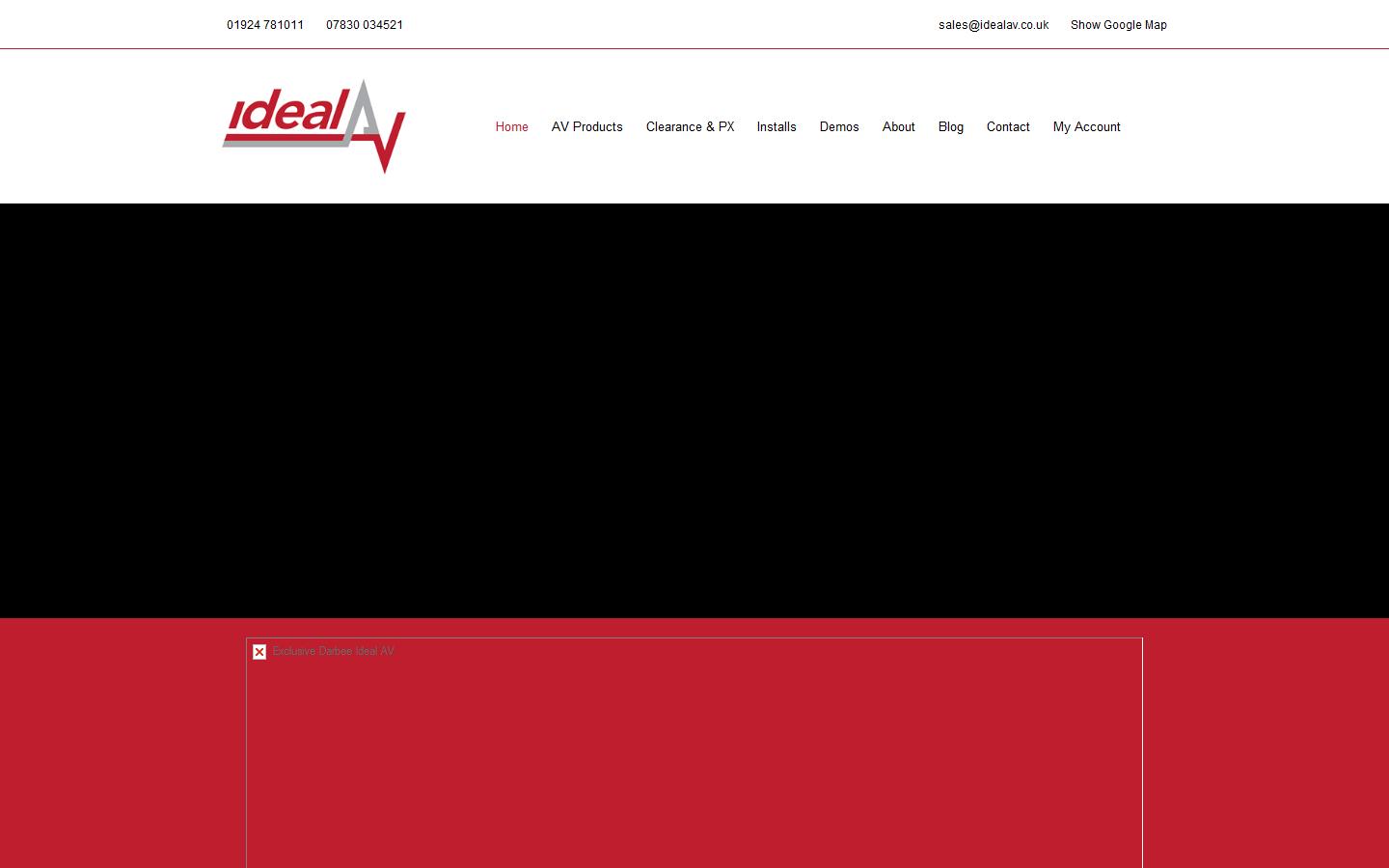 Ideal AV Home Cinema Website