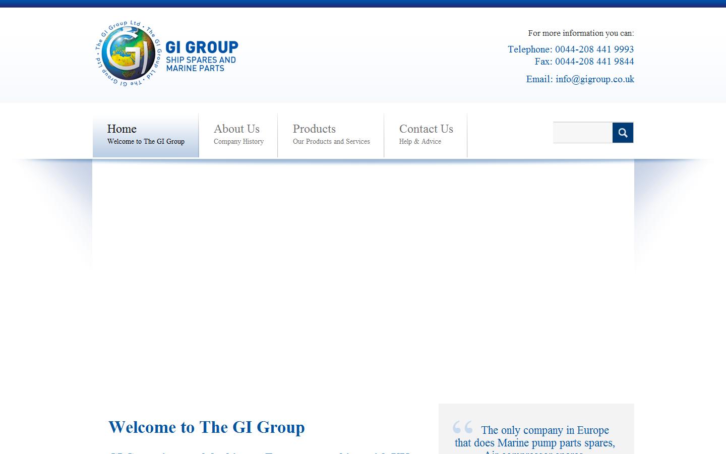 GI Group Ltd Website