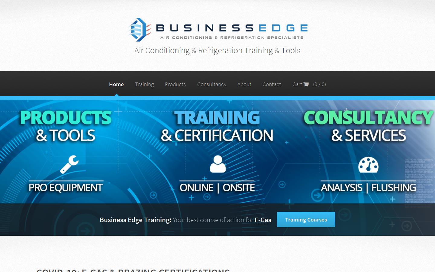Business Edge Ltd Website