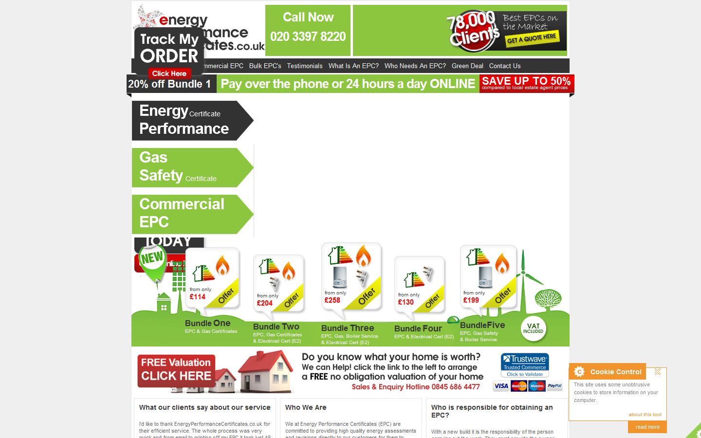 EPC - Energy Performance Certificates Website