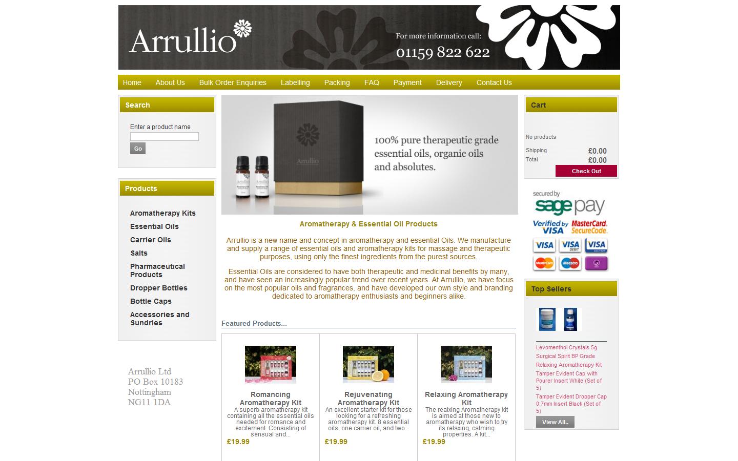 Arrullio  Website