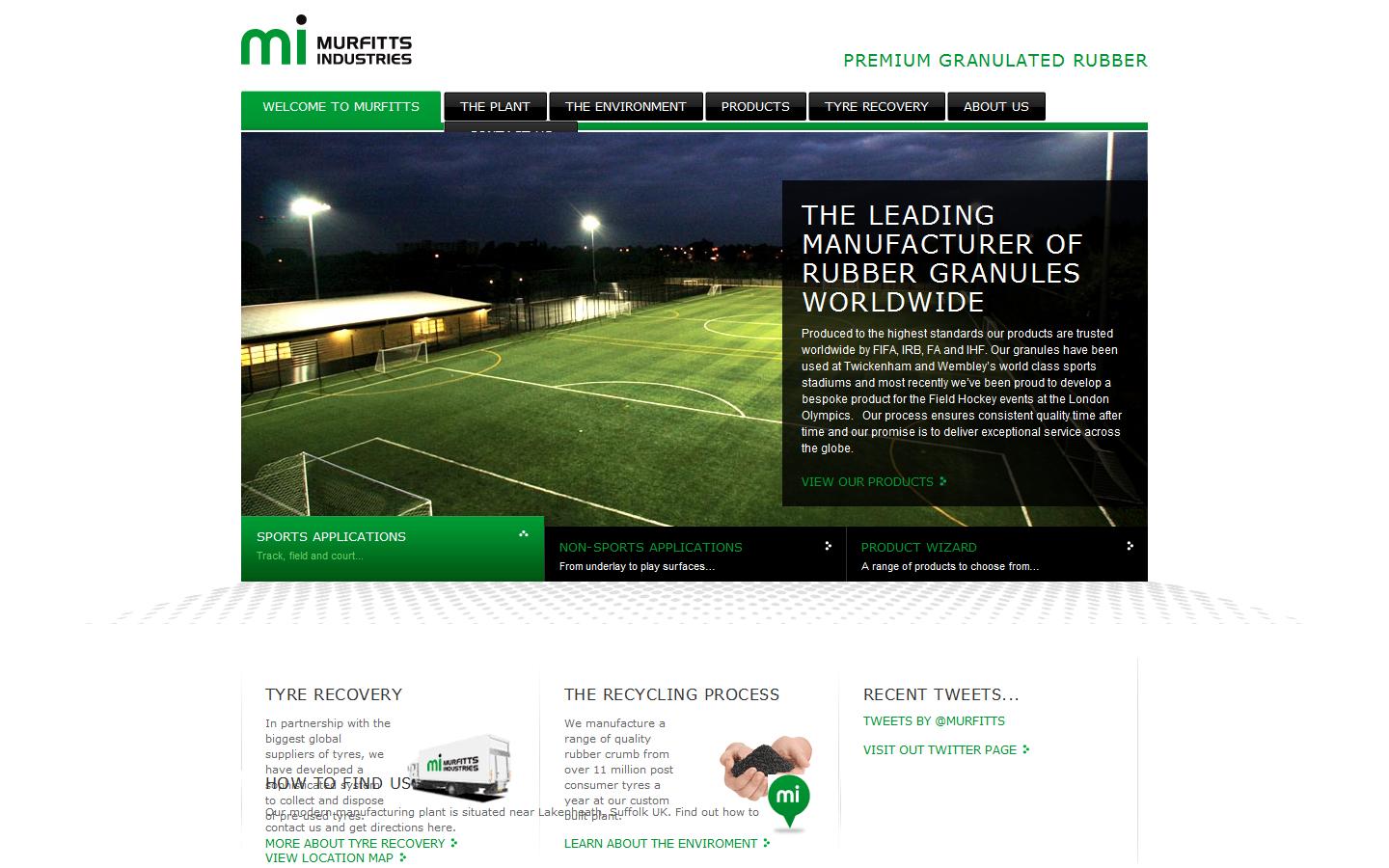 Murfitts Industries Website