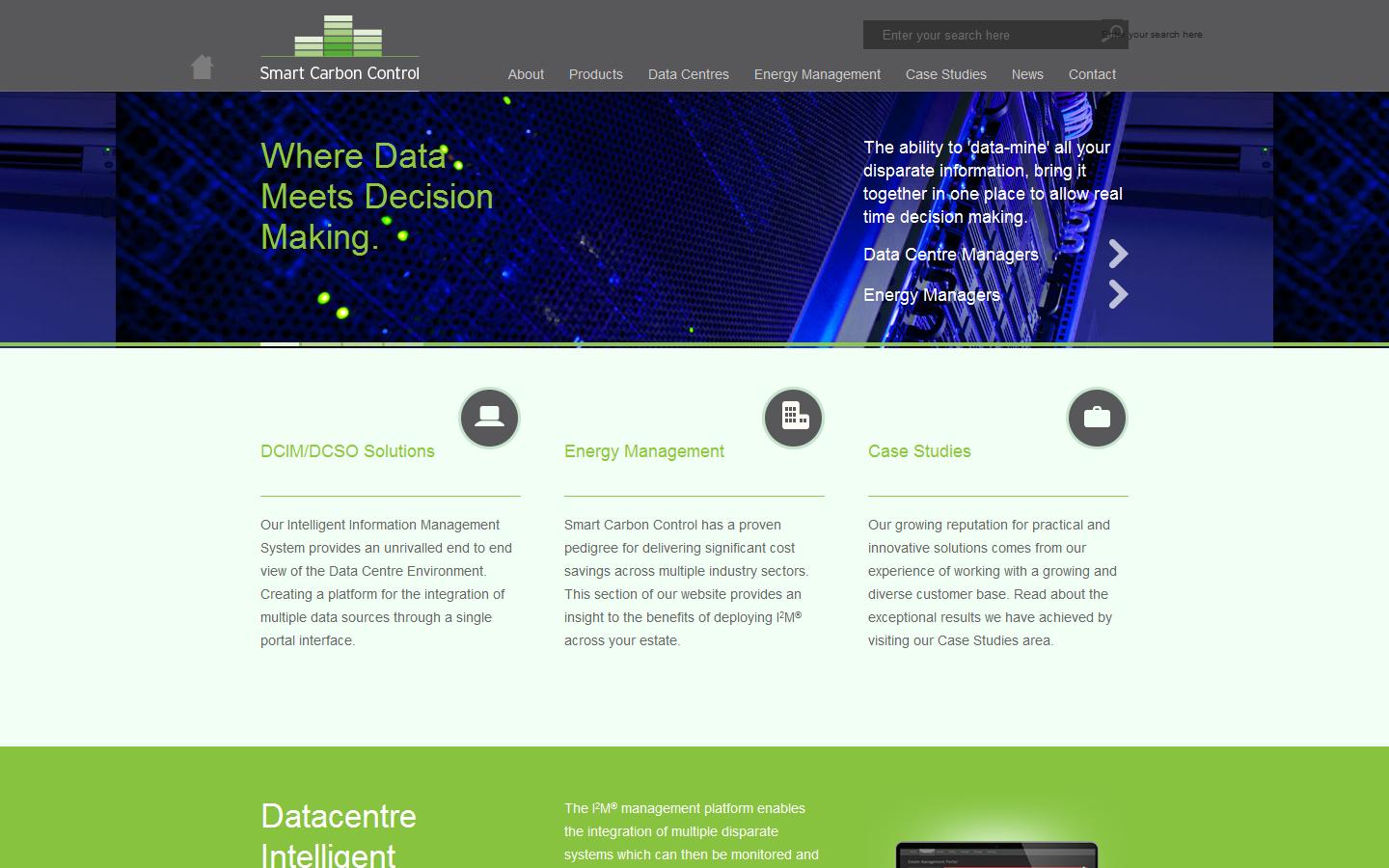 Smart Carbon Control Website