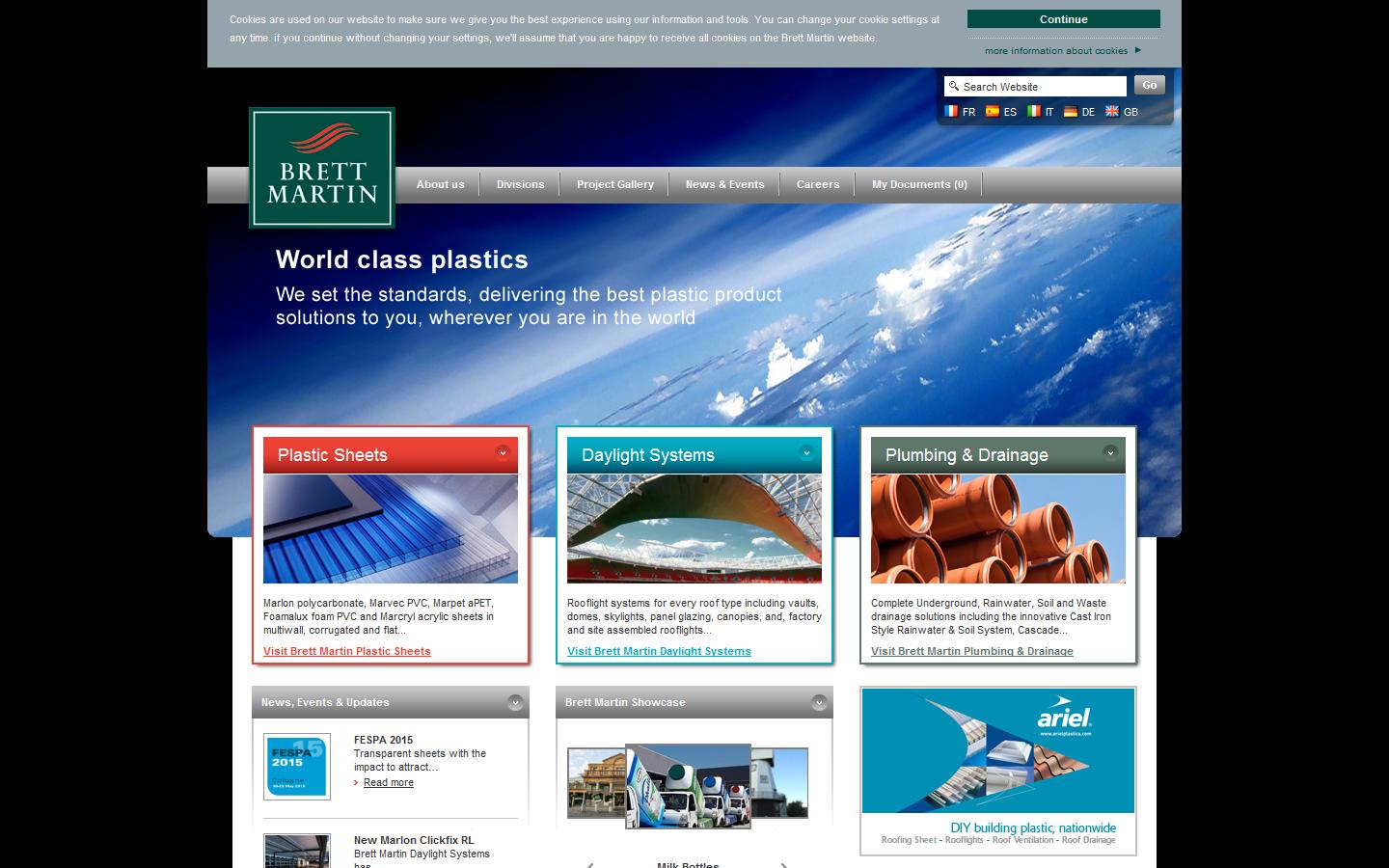 Brett Martin Website