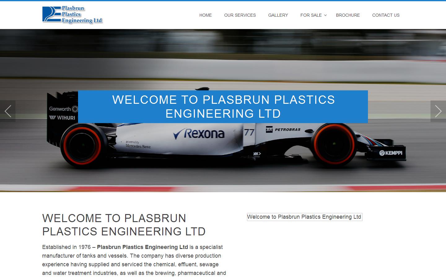 Plasbrun Plastics Engineering Website