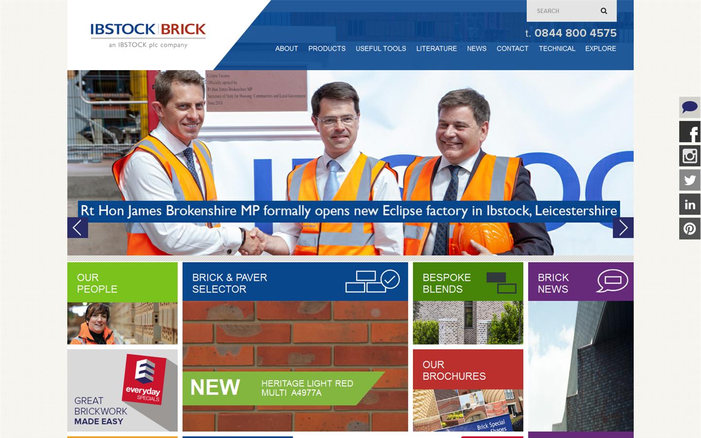 Ibstock Brick Website