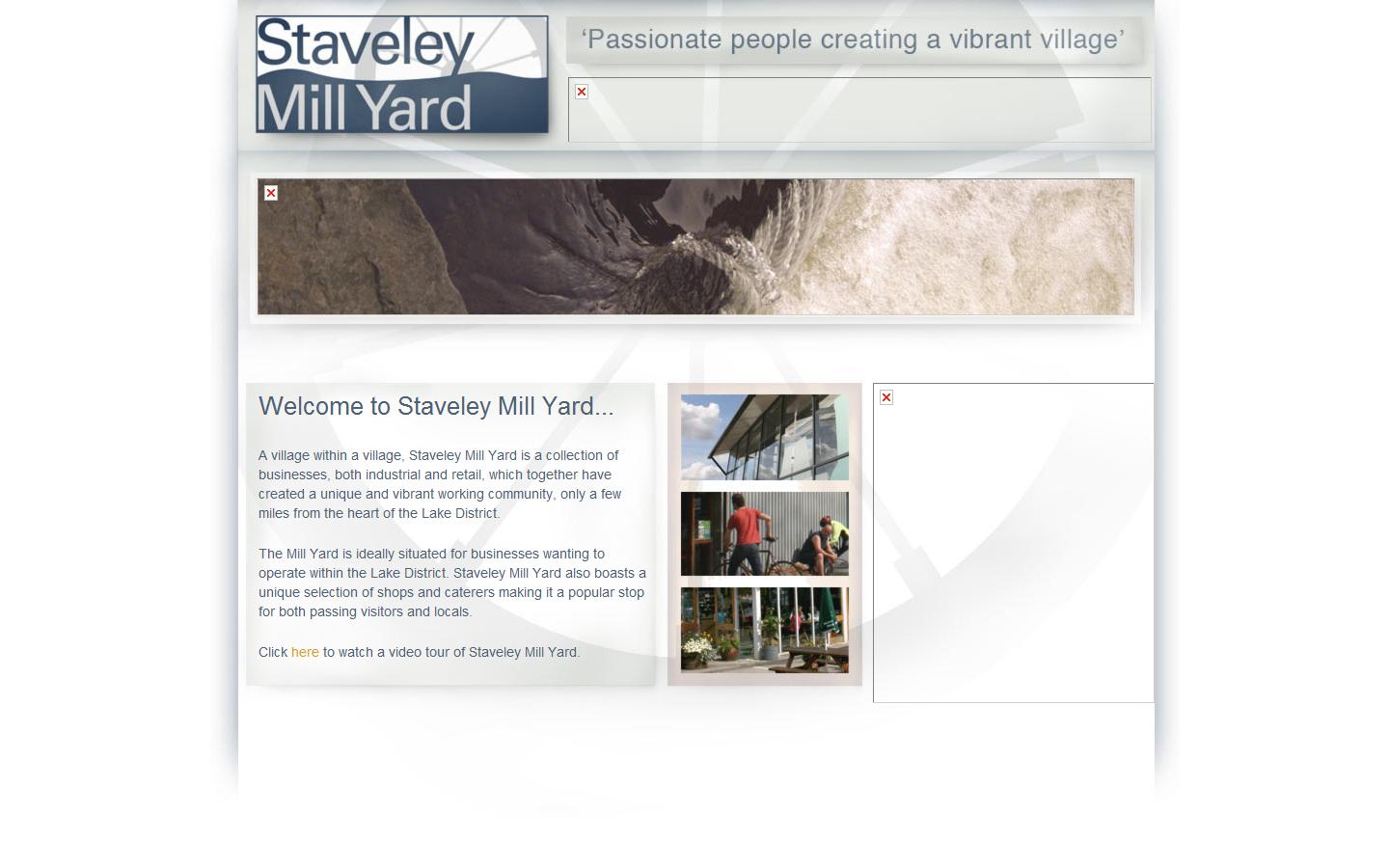 Staveley Mill Yard Website