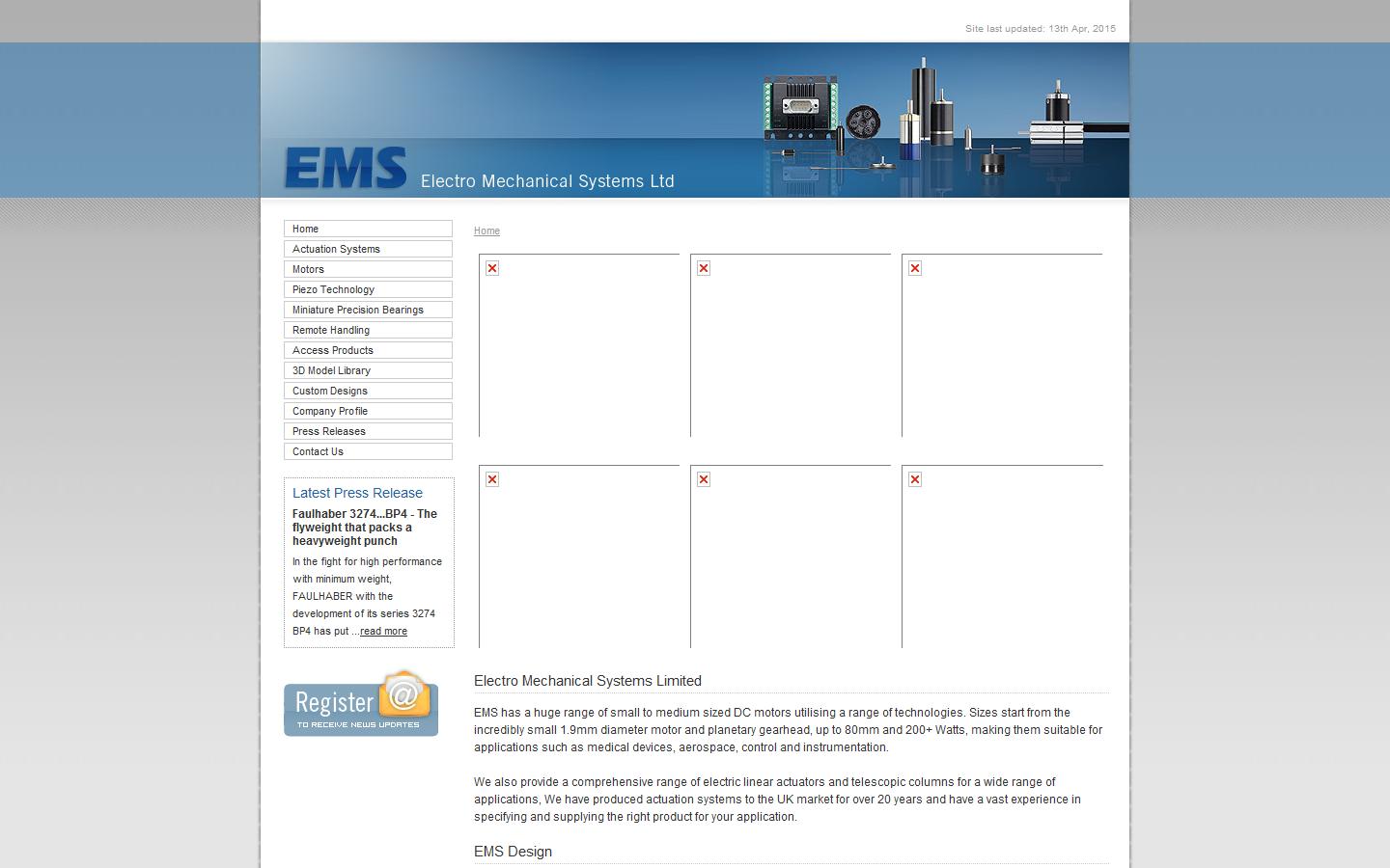 Electro Mechanical Systems Website