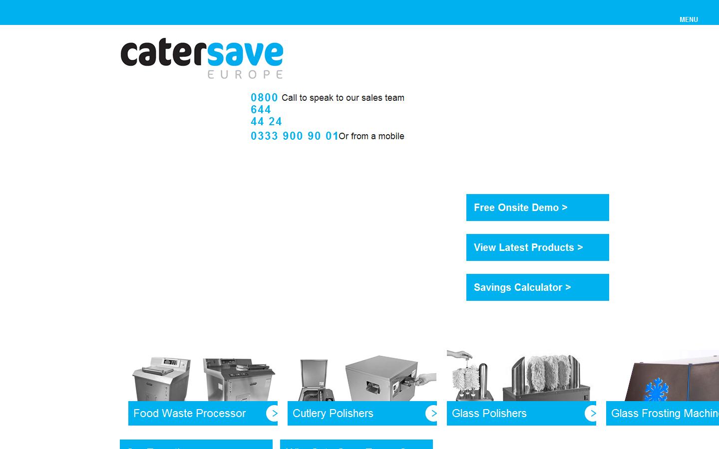 CaterSave Europe Ltd Website