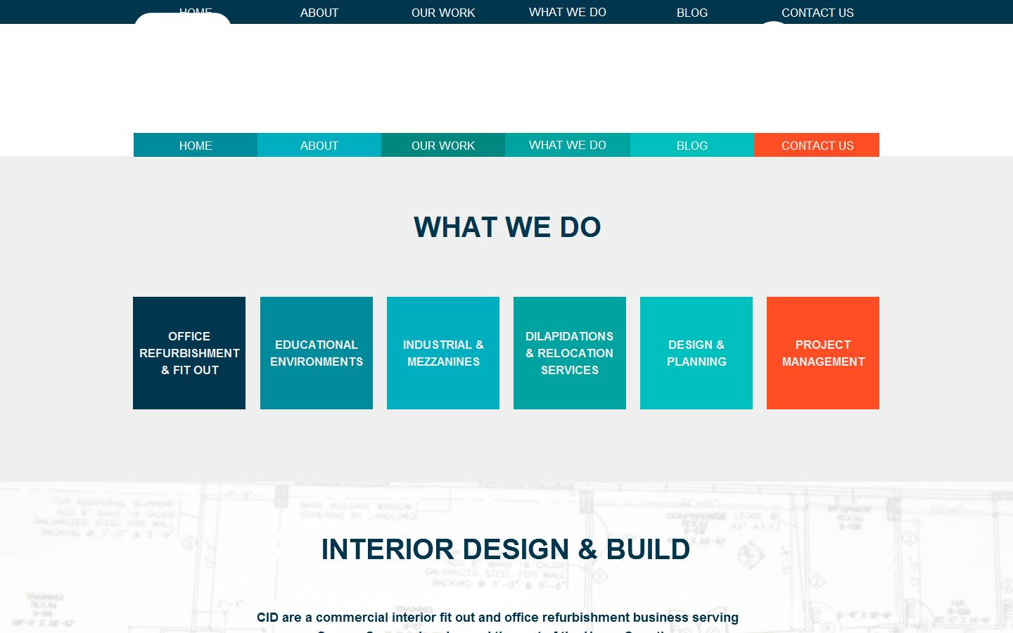 Complete Interior Design Website