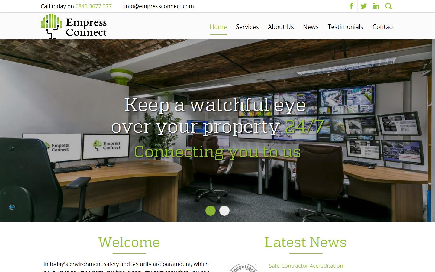 Empress Connect Ltd Website