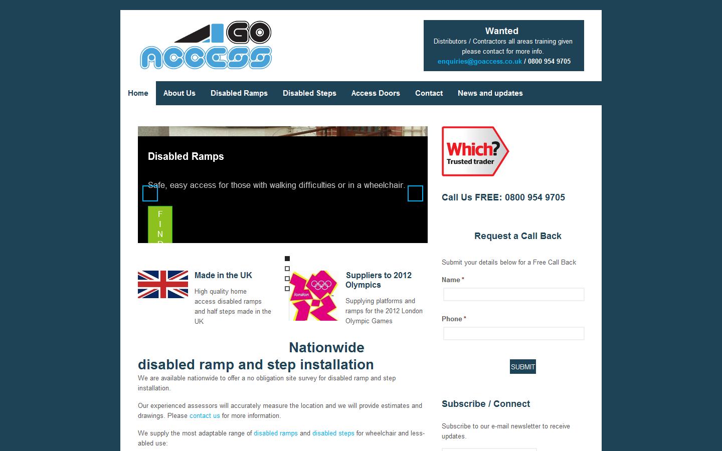 Go Access Ltd Website