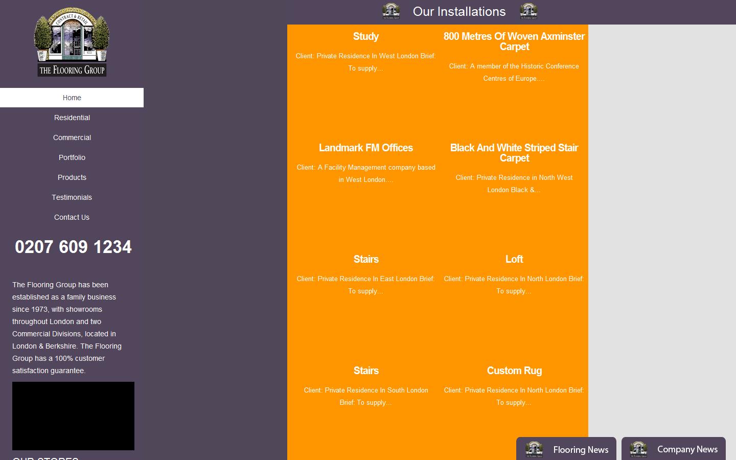 The Flooring Group Ltd Website