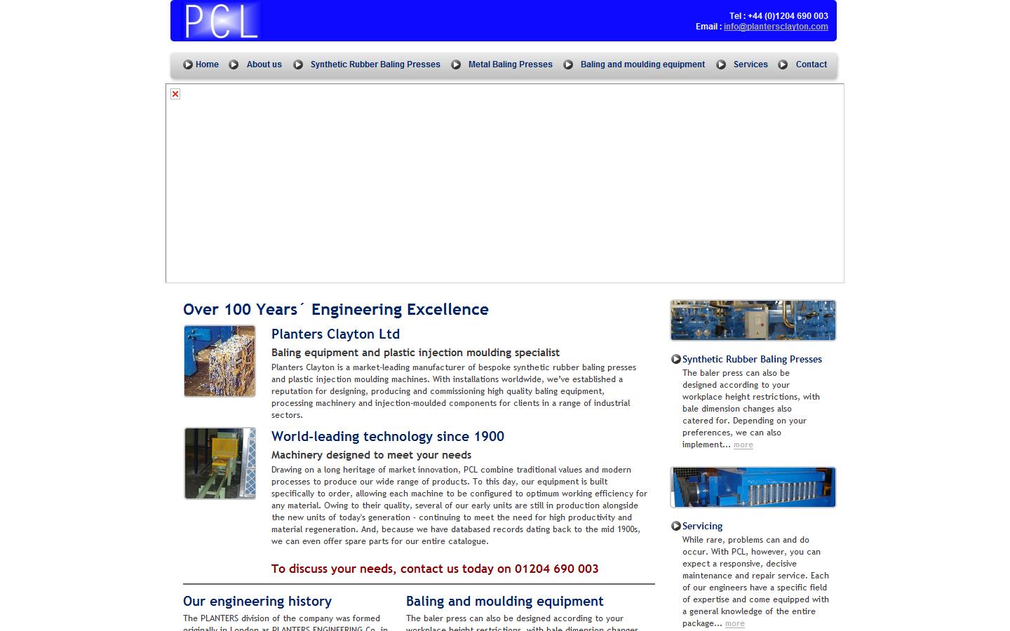 Planters Clayton Website