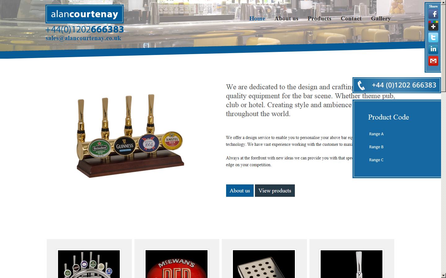 Alan Courtenay Website