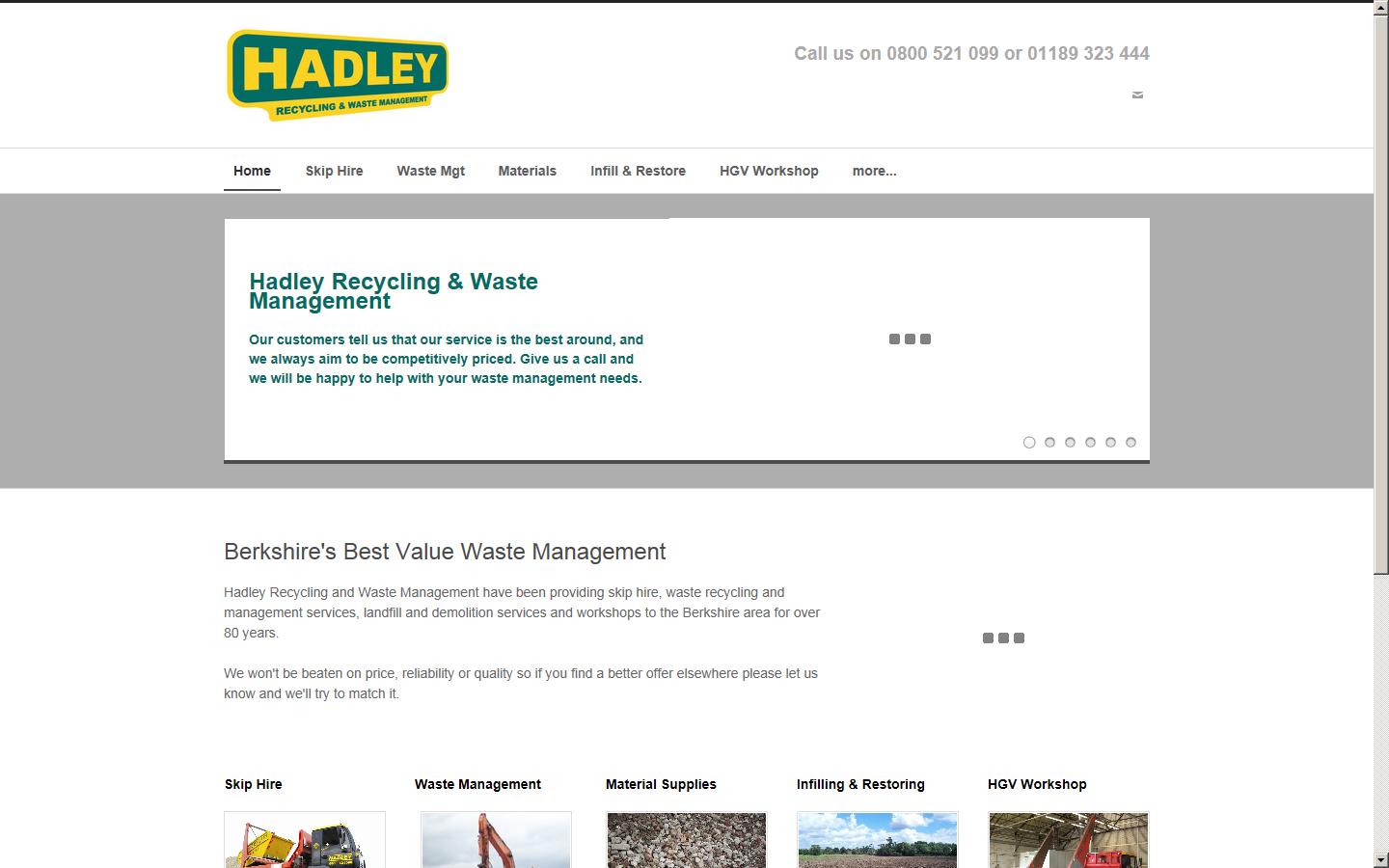 Alan Hadley Ltd Website