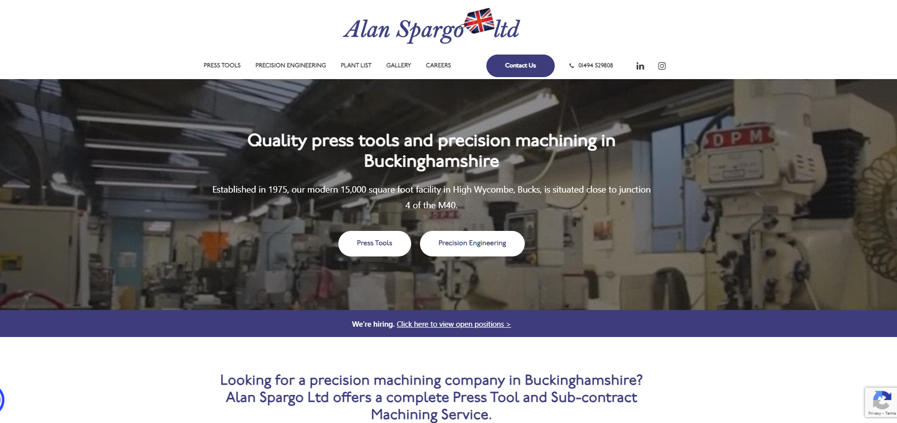 Alan Spargo Website
