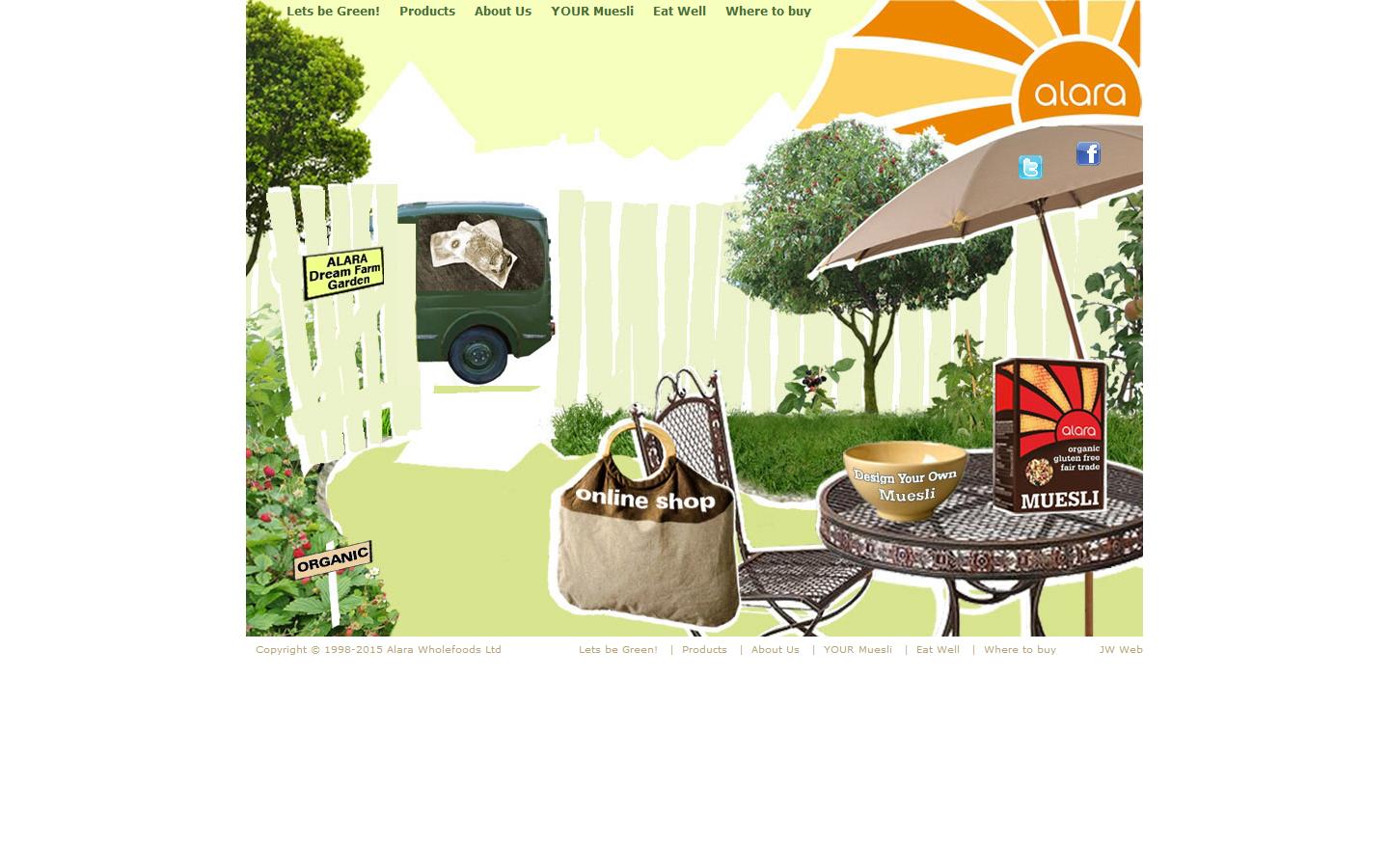 Alara Wholefoods Website