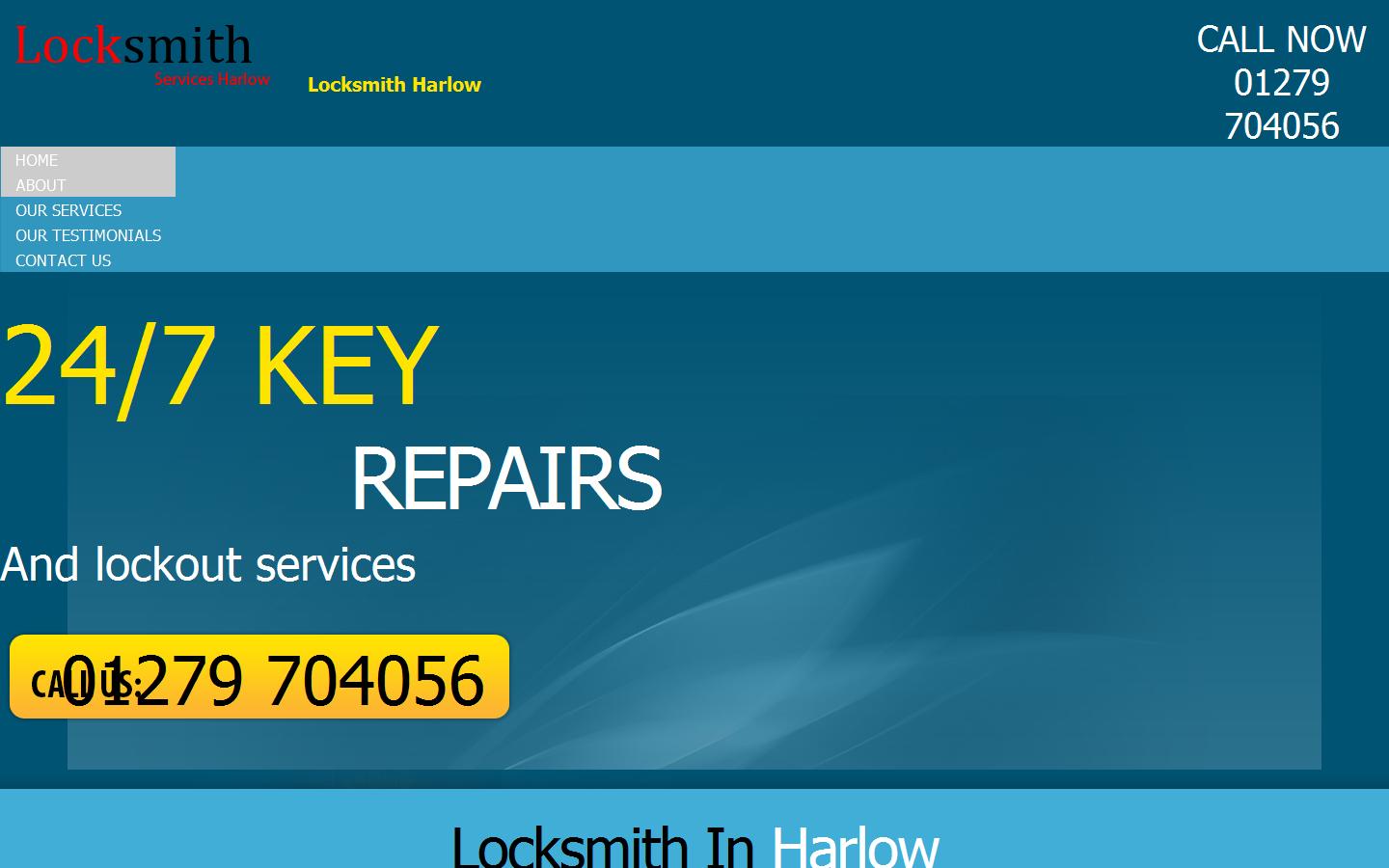 Locksmith Harlow  Website