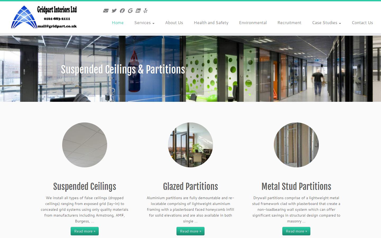 Gridpart Interiors Ltd Website
