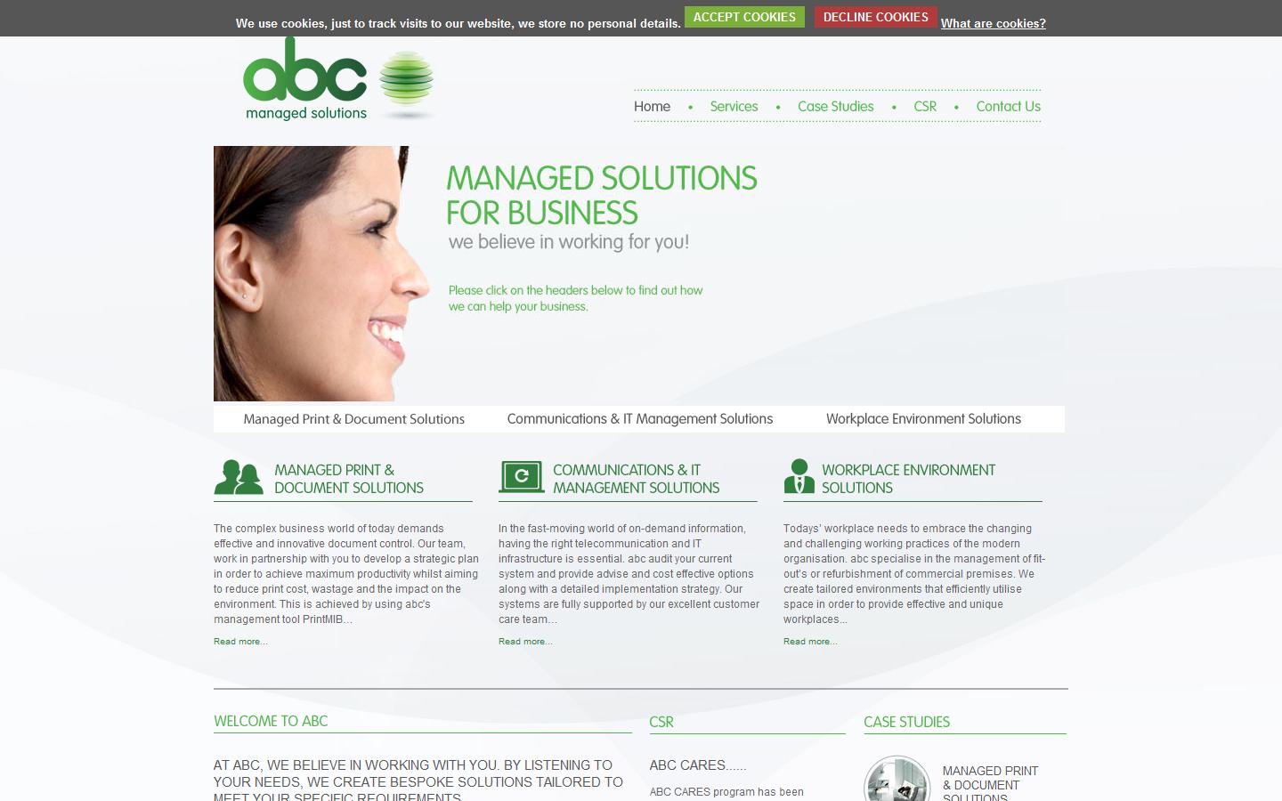 ABC Solutions Group Website
