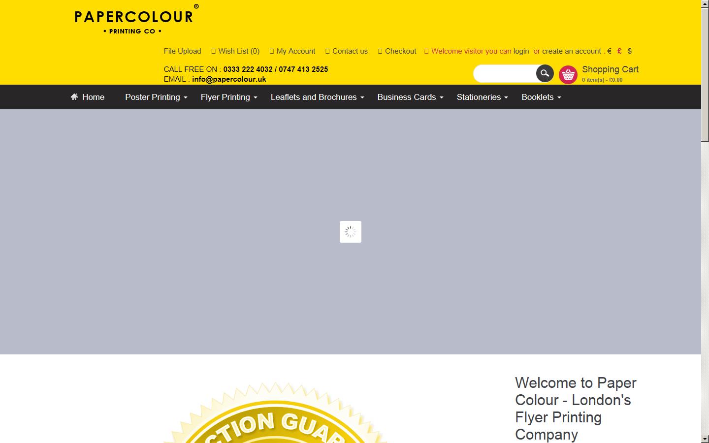 Paper Colour Website