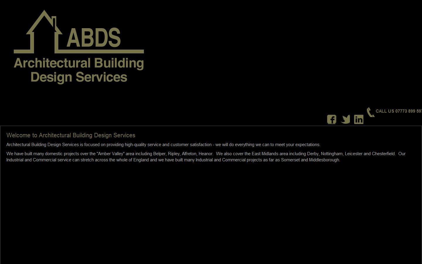 Architectural Building Design Services Website