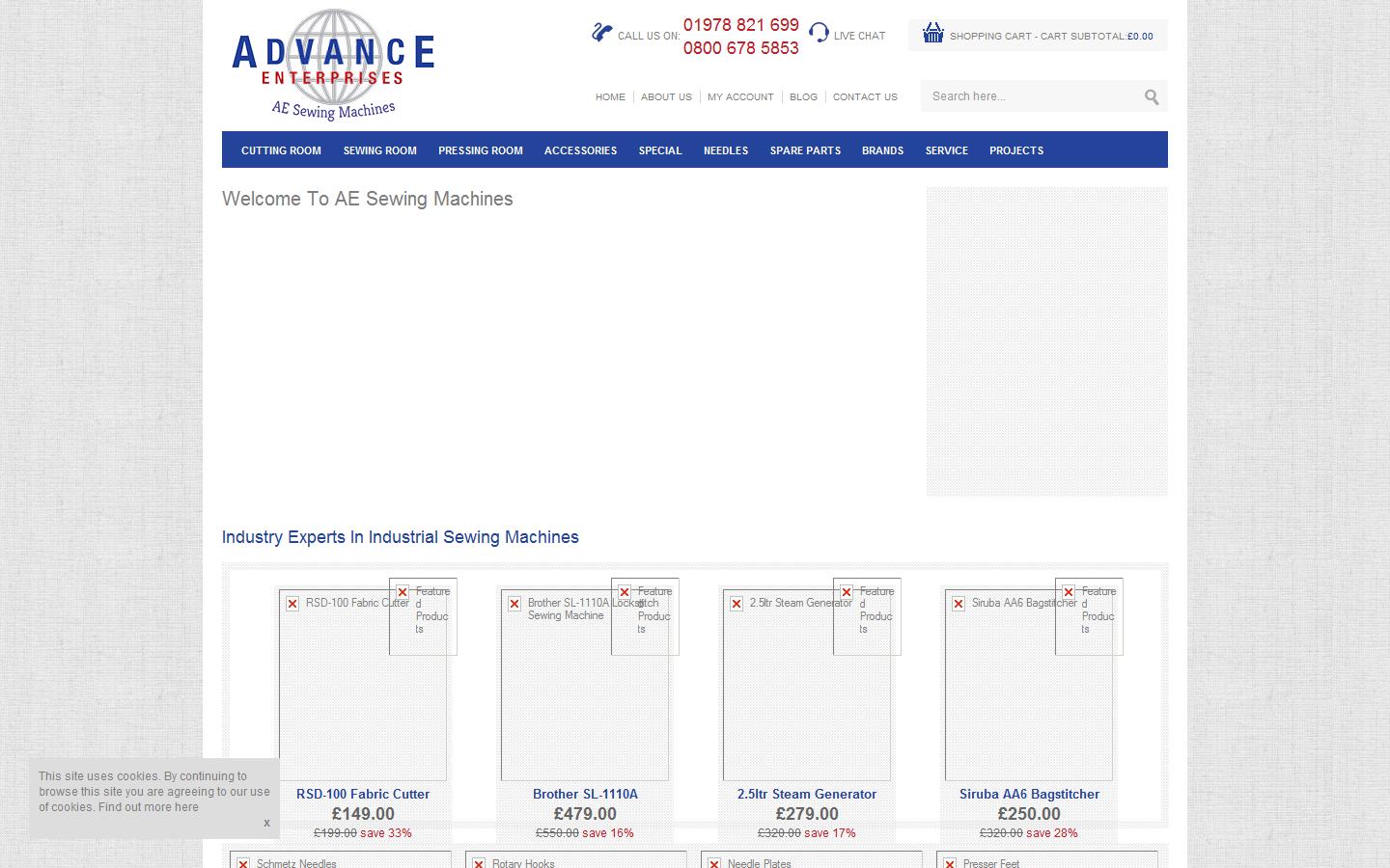 Advance Enterprises (Automation) Ltd Website