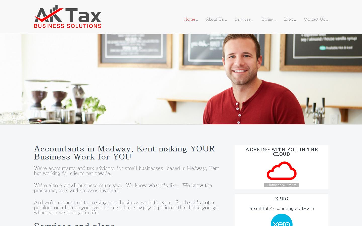 A K Tax Website