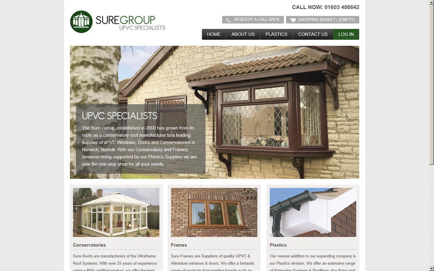 Sure Group Website