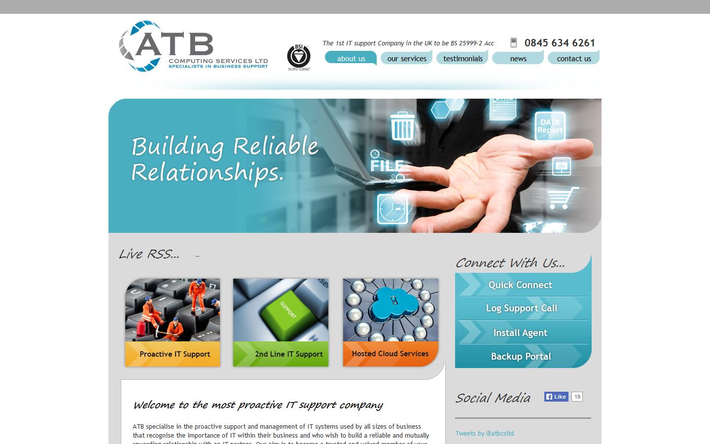 ATB Computing Services Website
